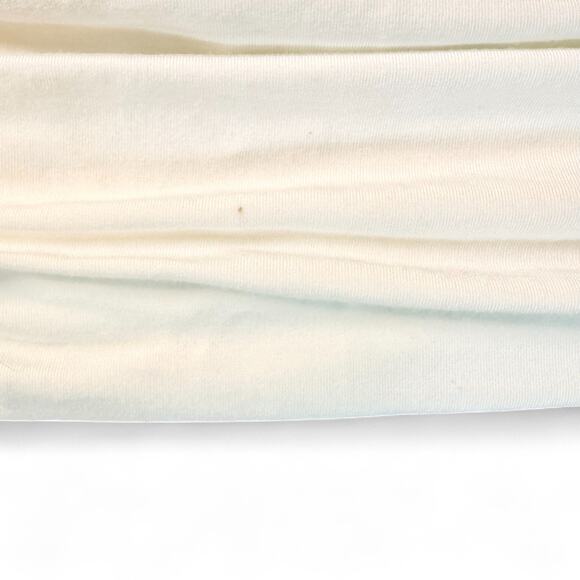 Lysse Off White Shirred Short Sleeve Modal Slimming Shapewear Base Layer Top 1X - Picture 5 of 9